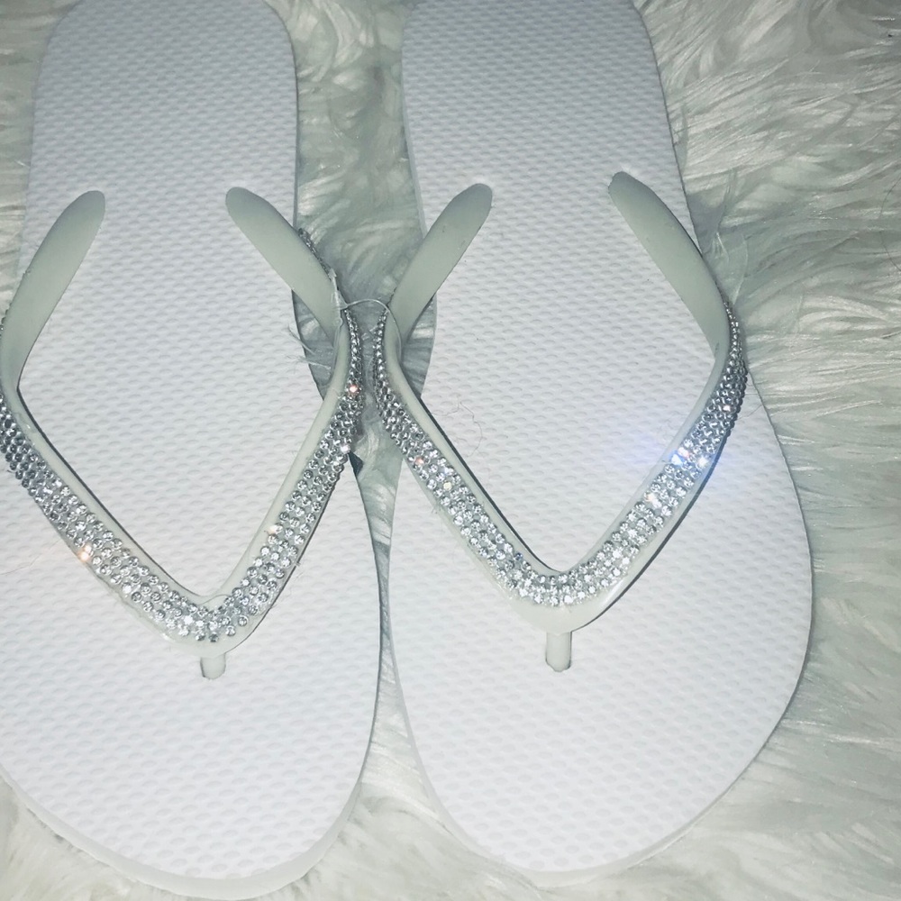 New! White Sandals.